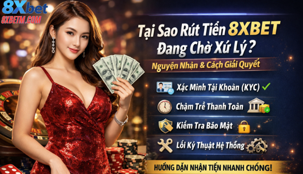 Nguyên nhân và cách giải quyết rút tiền 8xbet